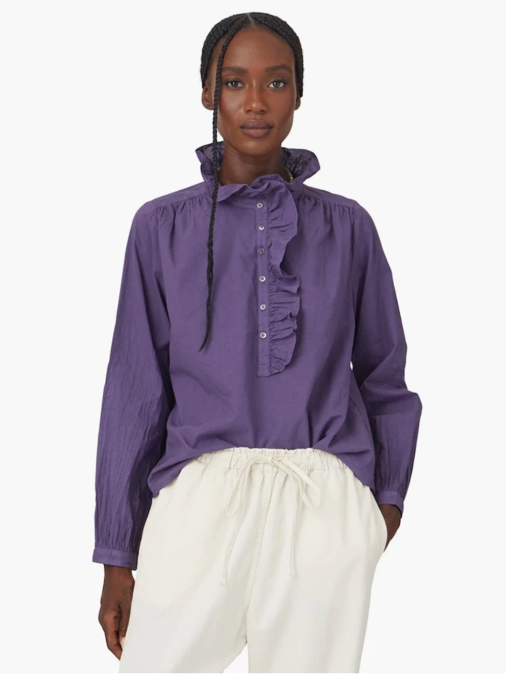 Xirena Caspian Top in Mystic Mauve Purple Size Small